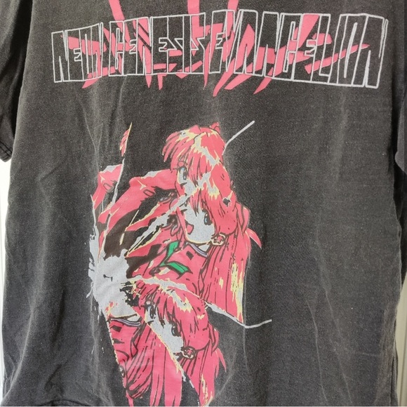 Rare Neon Genesis Evangelion anime graphic tshirt - Picture 2 of 4